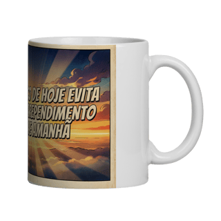 Nome do produto O RISCO DE HOJE EVITA O ARREPENDIMENTO DE AMANHÃ