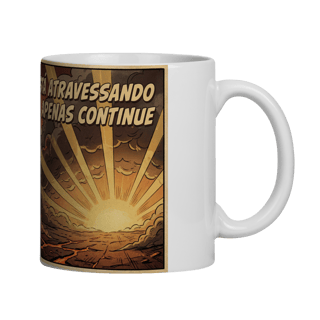 Nome do produto SE VOCÊ ESTÁ ATRAVESSANDO O INFERNO, APENAS CONTINUE