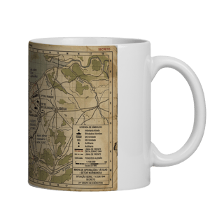Nome do produto MAPA TÁTICO NORMANDIA 1944