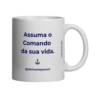 Nome do produto ASSUMA O COMANDO DA SUA VIDA (branca) - LINHA ALMIRANTE PAVONI