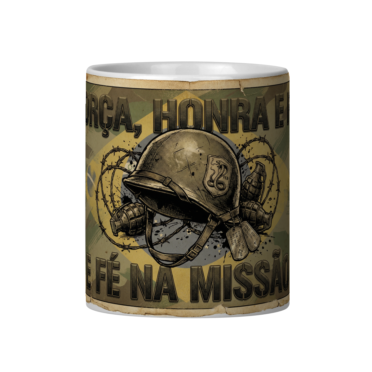 FORÇA, HONRA E FÉ NA MISSÃO