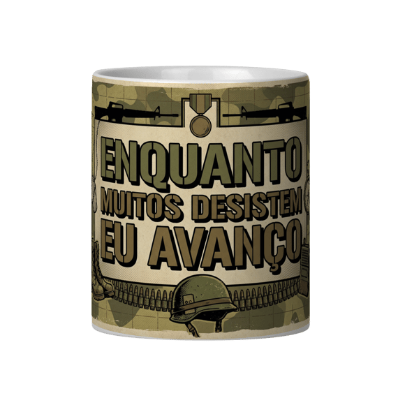ENQUANTO MUITOS DESISTEM EU AVANÇO