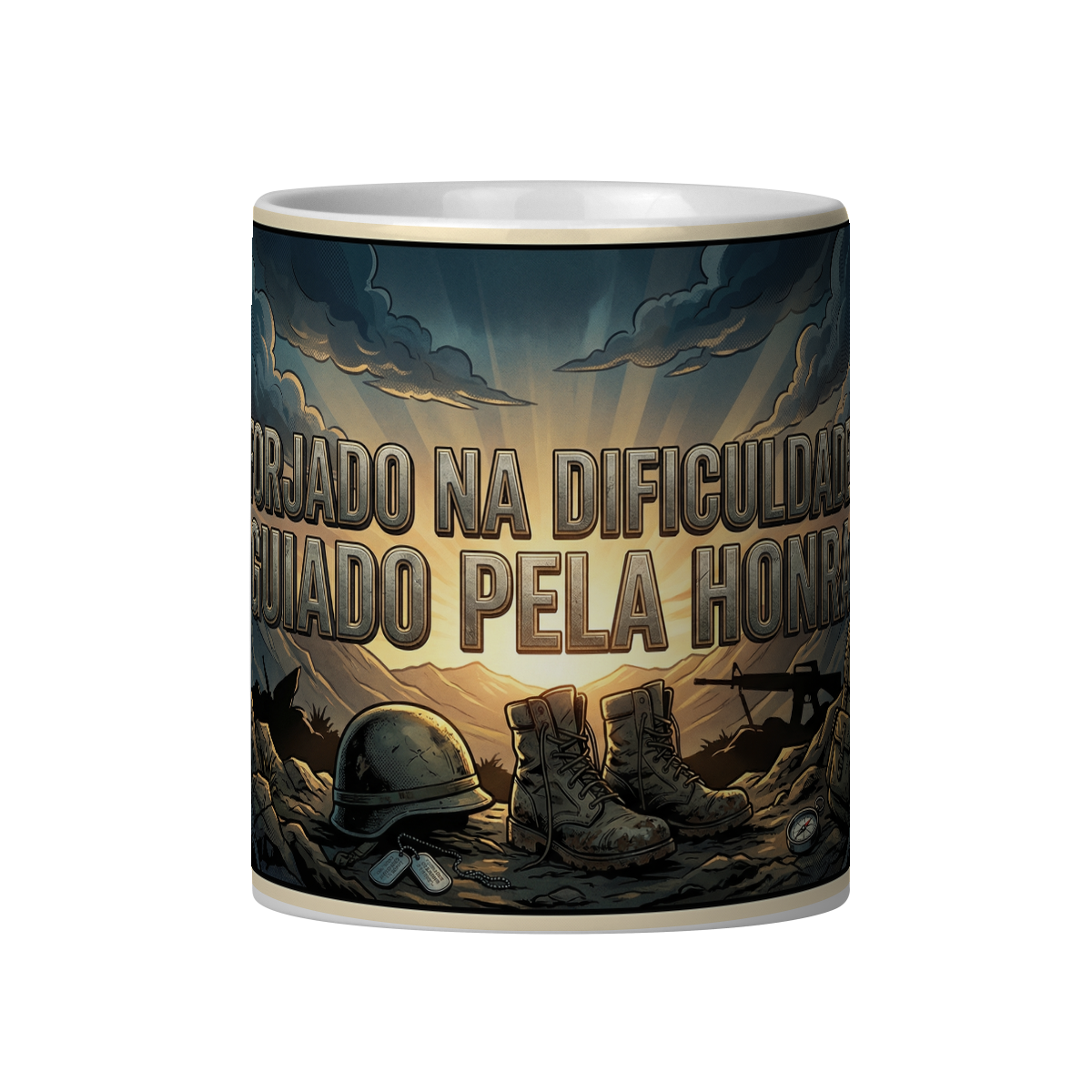 Nome do produto: FORJADO NA DIFICULDADE. GUIADO PELA HONRA