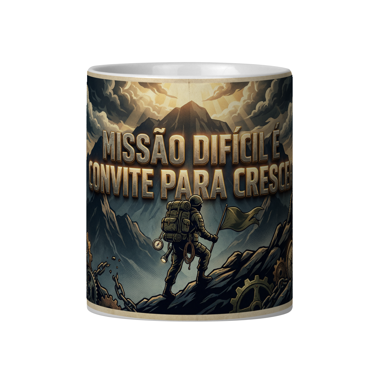 Nome do produto: MISSÃO DIFÍCIL É CONVITE PARA CRESCER