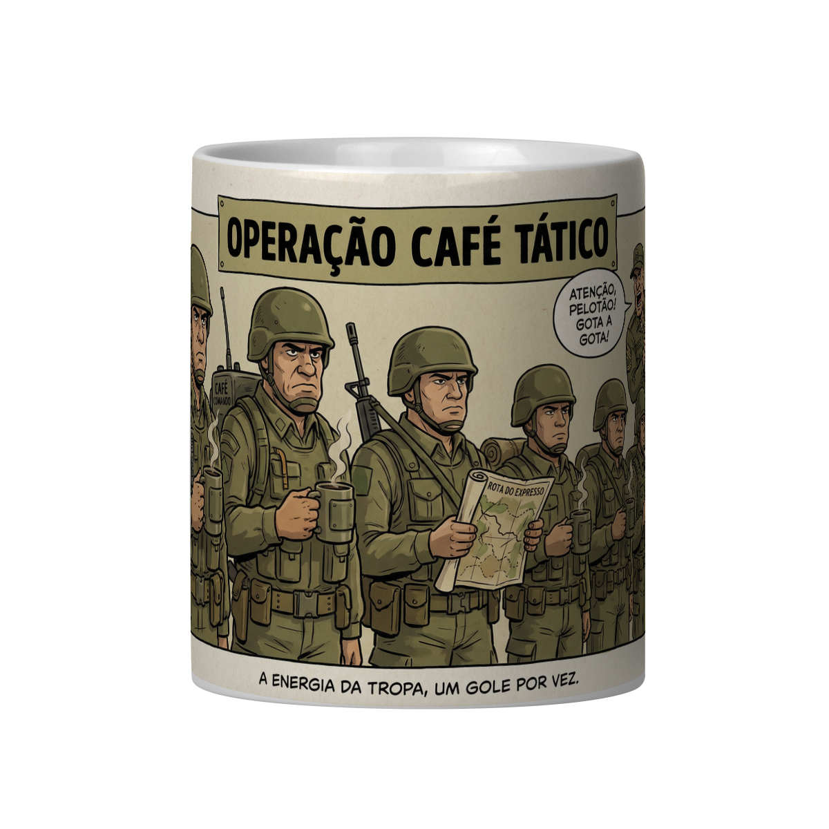 Nome do produto: OPERAÇÃO CAFÉ TÁTICO