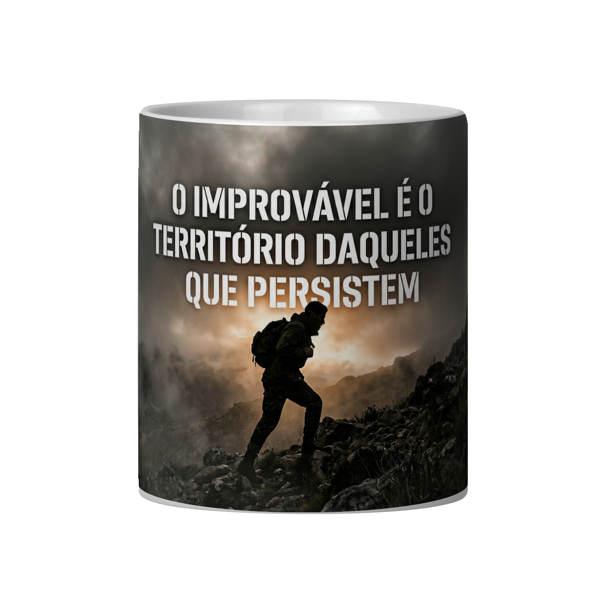 Nome do produto: O IMPROVÁVEL É O TERRITÓRIO DAQUELES QUE PERSISTEM
