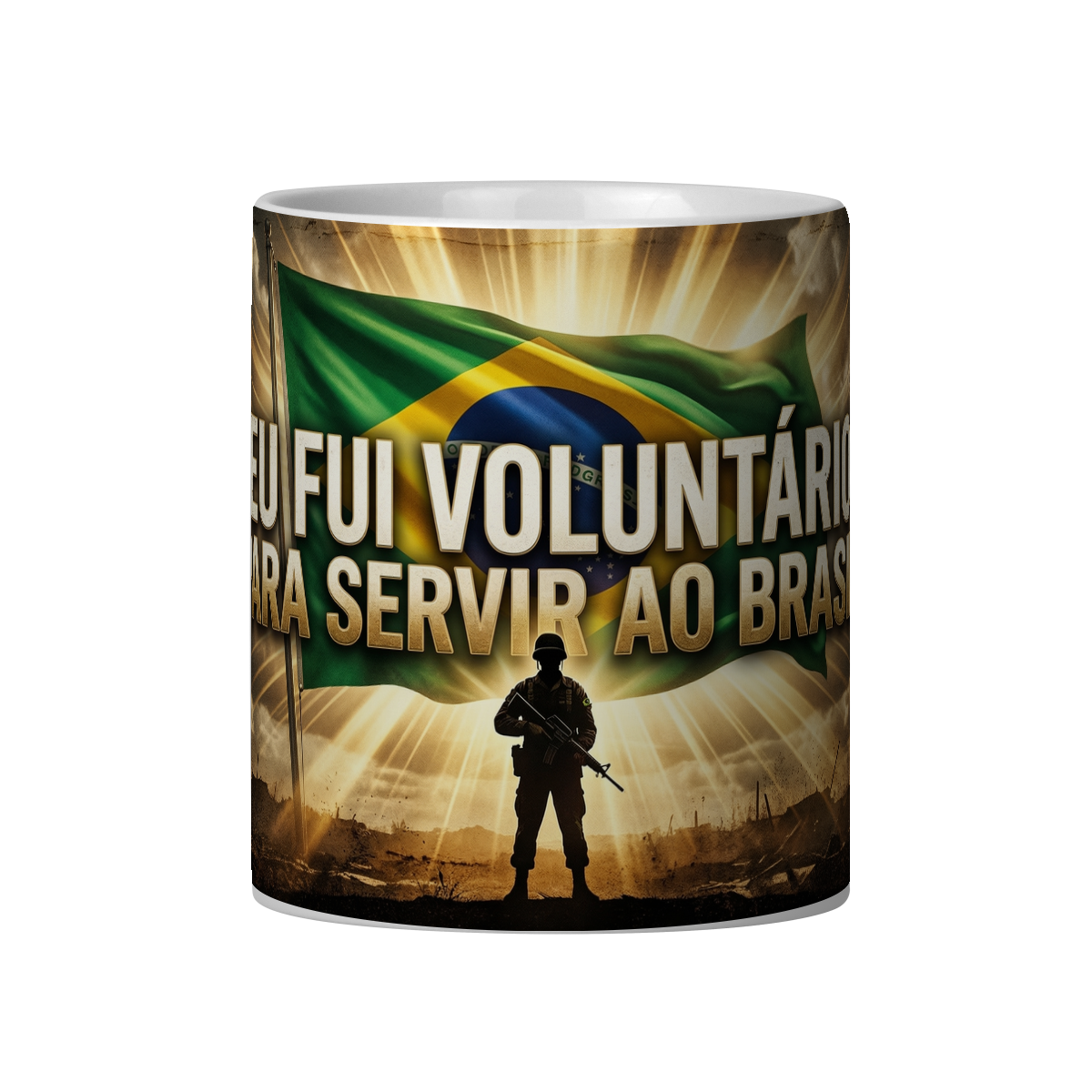 Nome do produto: EU FUI VOLUNTÁRIO PARA SERVIR AO BRASIL