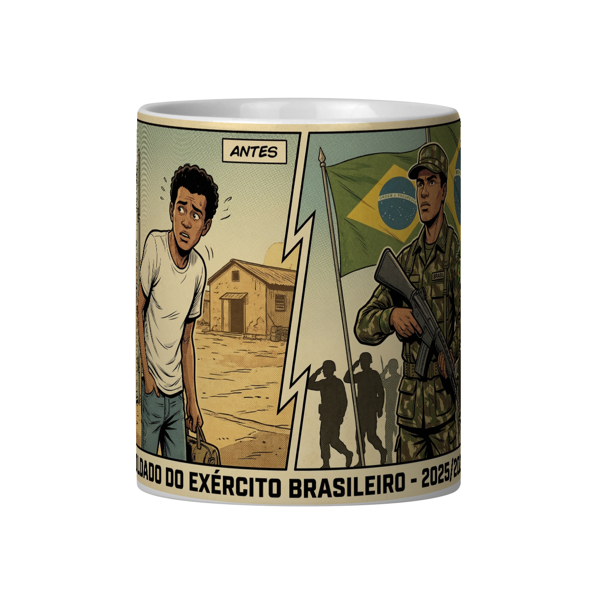 Nome do produto: SOLDADO DO EXÉRCITO BRASILEIRO 2025/2026