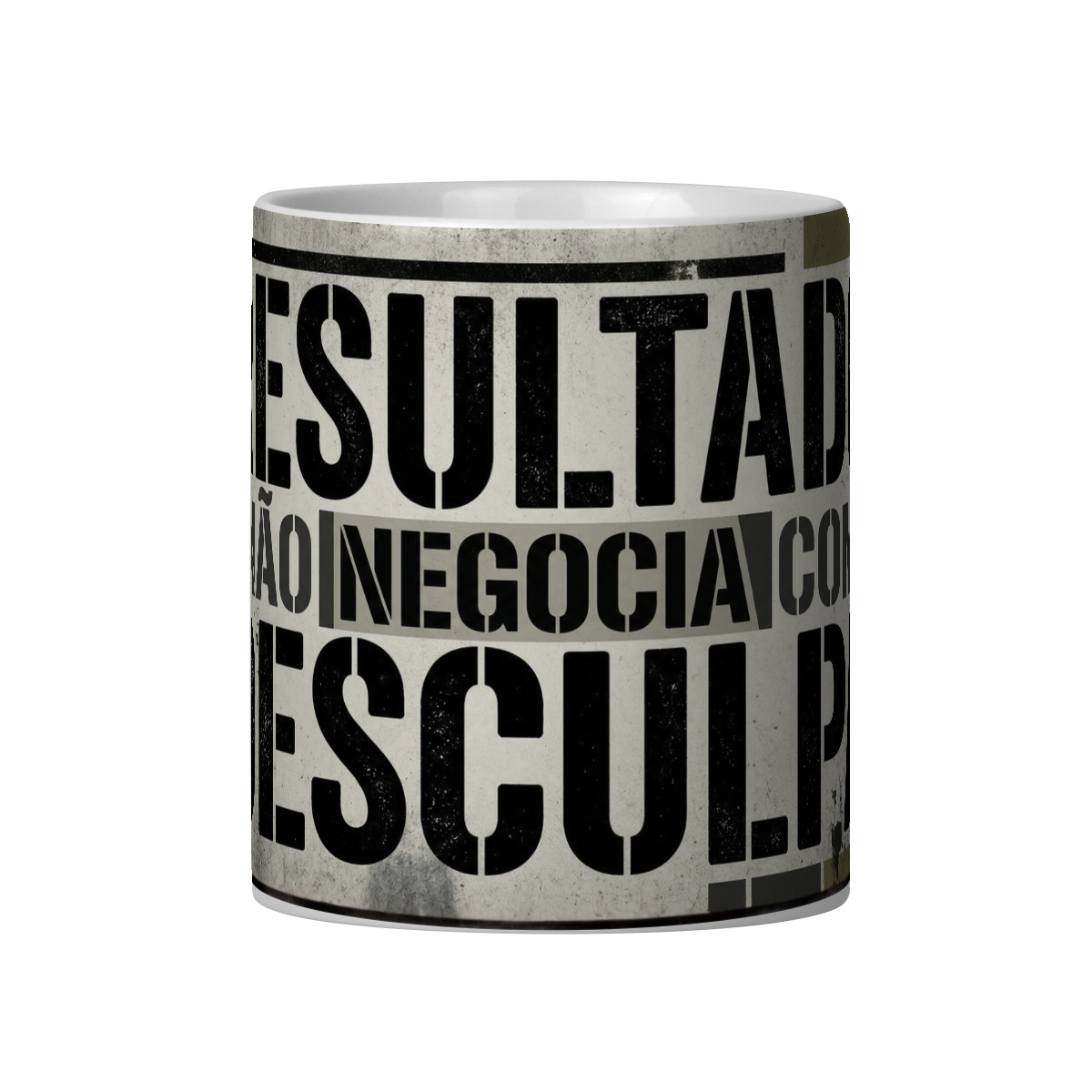 Nome do produto: RESULTADO NÃO NEGOCIA COM DESCULPA