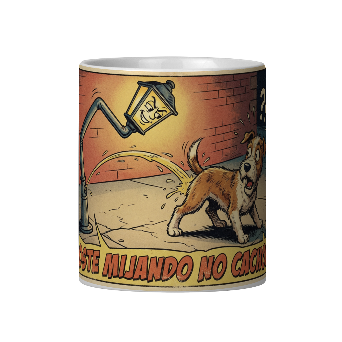 Nome do produto: O POSTE MIJANDO NO CACHORRO