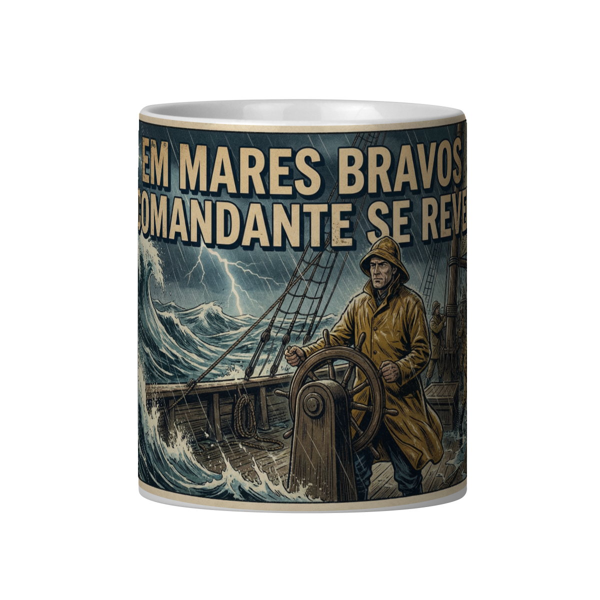 EM MARES BRAVOS O COMANDANTE SE REVELA