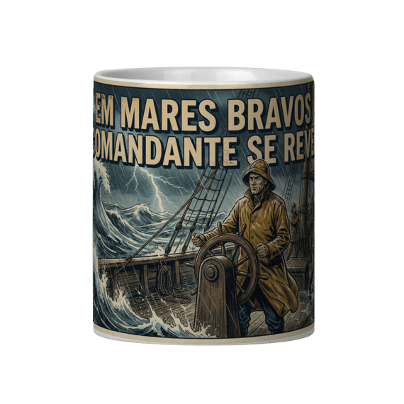 EM MARES BRAVOS O COMANDANTE SE REVELA
