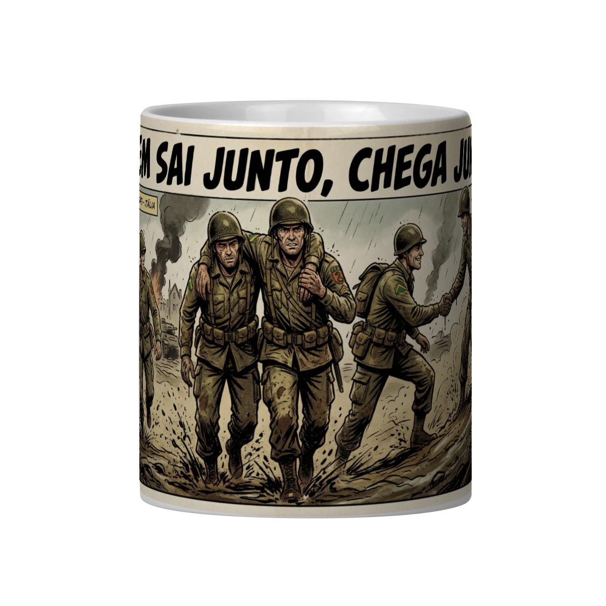 Nome do produto: QUEM SAI JUNTO, CHEGA JUNTO