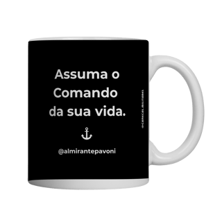 Nome do produto ASSUMA O COMANDO DA SUA VIDA (preta) - LINHA ALMIRANTE PAVONI 