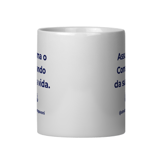 Nome do produto ASSUMA O COMANDO DA SUA VIDA (branca) - LINHA ALMIRANTE PAVONI