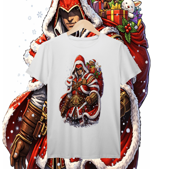 Camiseta Assassins Creed Natalino