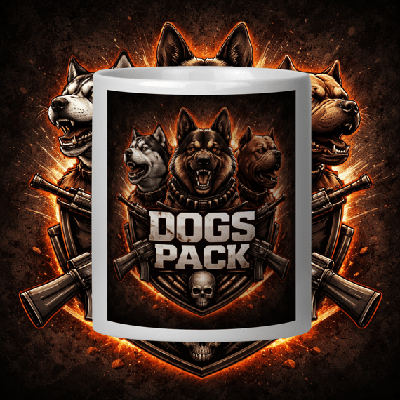 Caneca Dogs Pack DayZ ( Por Tempo Limitado )