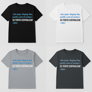 Nome do produto Camiseta Estonada – Eu Tentei, Juro!