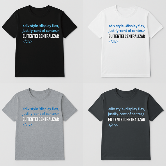 Camiseta Estonada – Eu Tentei, Juro!