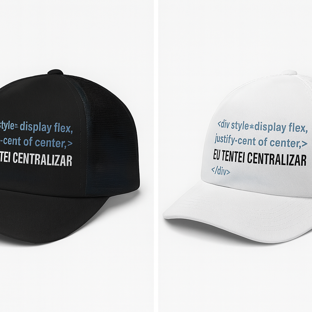 Nome do produto: Boné LOOP – Eu Tentei Centralizar