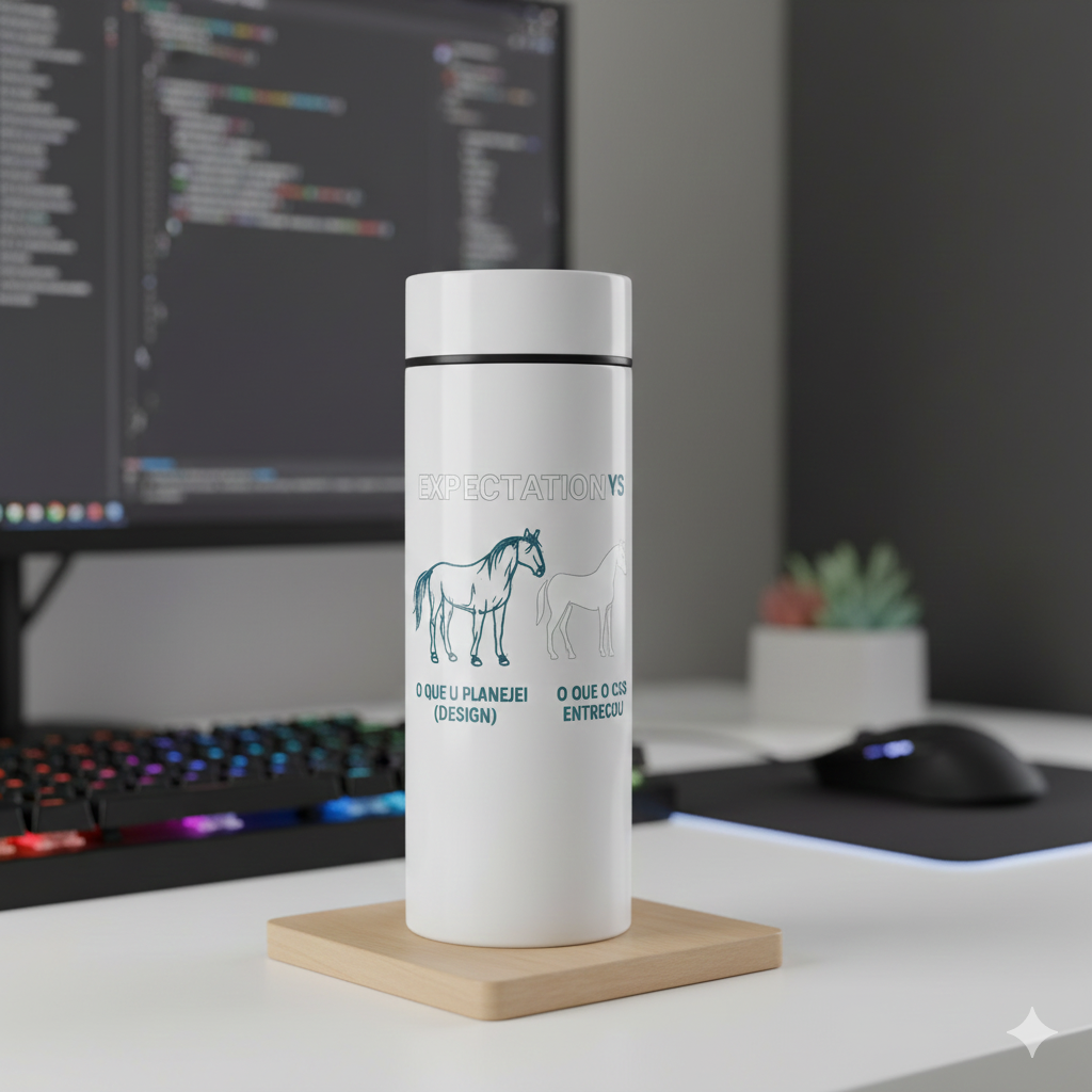 Nome do produto: Garrafa Dev Root: O Ciclo de Hidratação e Código