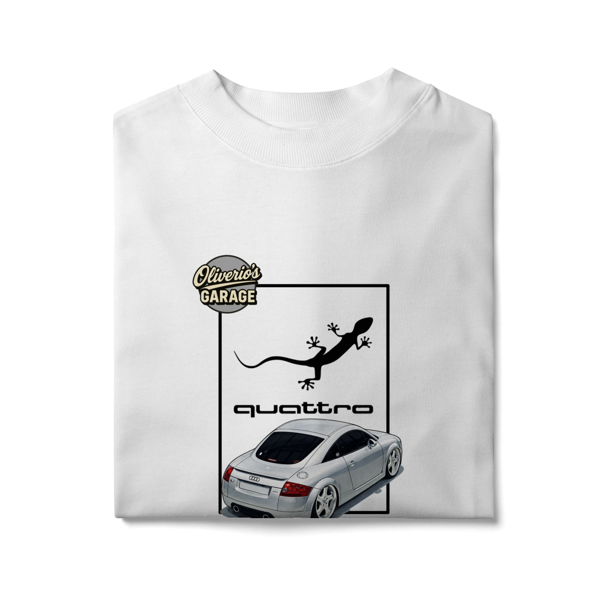 Nome do produto: Camiseta Oversized - Silver Gecko