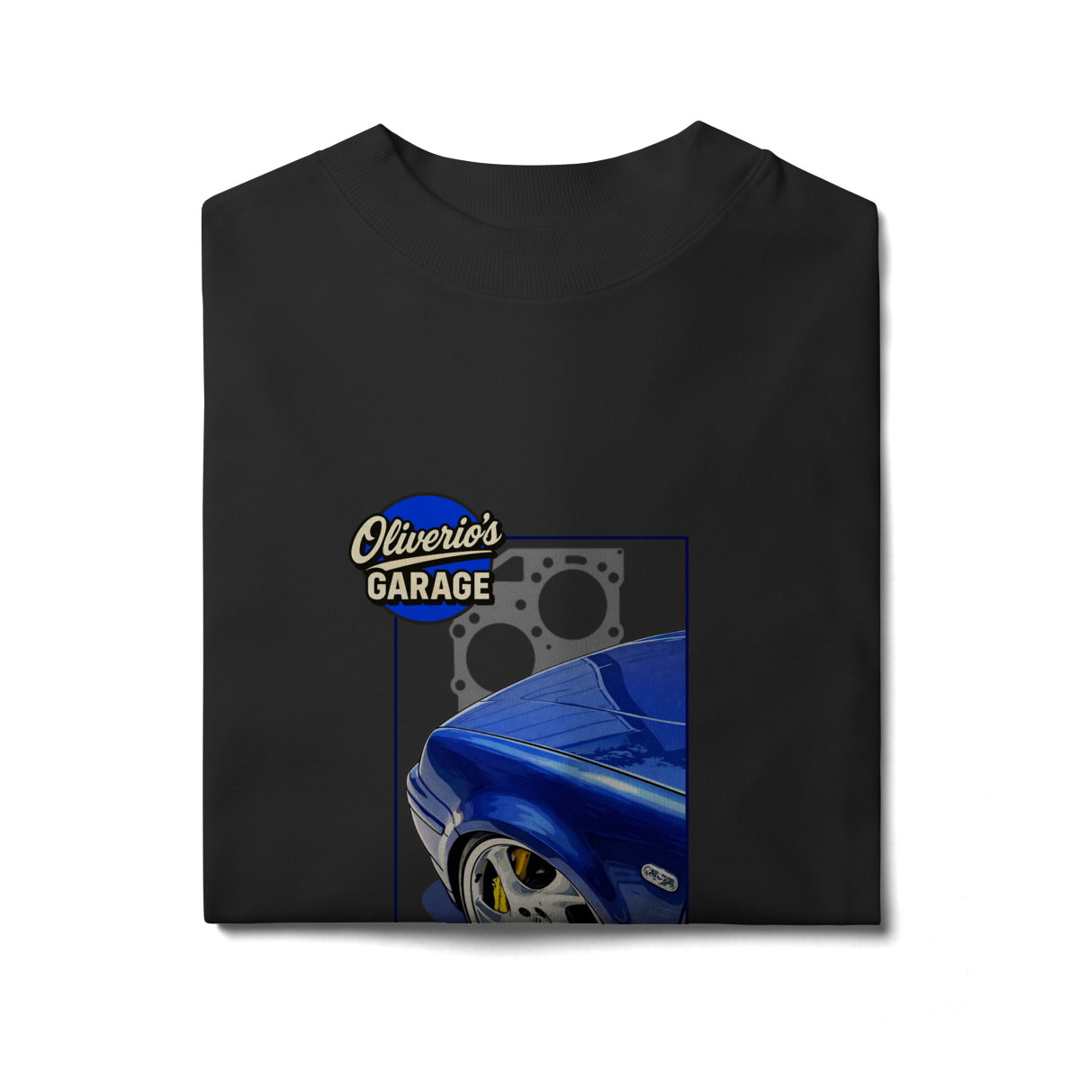 Nome do produto: Camiseta Oversized - Deep Blue VRSIX