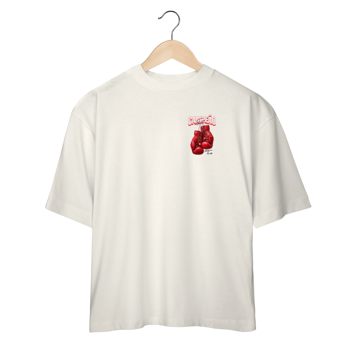 Nome do produto: Campeão - Oversized (Frente + Costas)