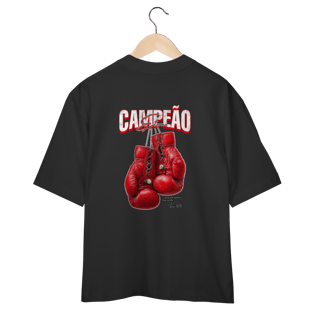Nome do produto Campeão - Oversized (Frente + Costas)