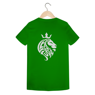 Nome do produto Leão de Judá - Baby Look (Frente + Costas)