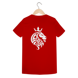 Nome do produto Leão de Judá - Baby Look (Frente + Costas)