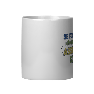 Nome do produto Caneca - Se fosse facil nao precisava de assistente social