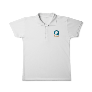 Nome do produto Camiseta Polo - Q Social