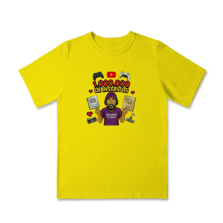 Nome do produto Camisa Infantil (2 a 8) Comemorativa 1 Milhão de Inscritos