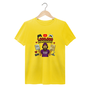 Nome do produto  T-Shirt Estonada Comemorativa 1 Milhão de Inscritos