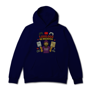 Nome do produto Moletom Camguru Comemorativo 1 Milhão de Inscritos