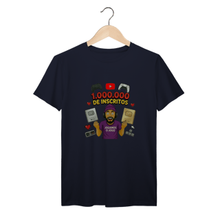 Nome do produto T-Shirt Prime Comemorativa 1 Milhão de Inscritos