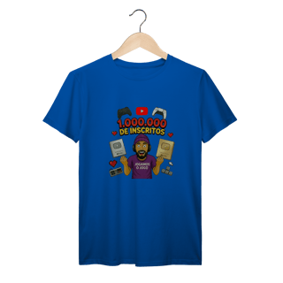 Nome do produto T-Shirt Prime Comemorativa 1 Milhão de Inscritos