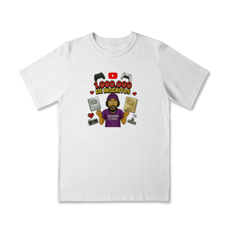 Camisa Infantil (2 a 8) Comemorativa 1 Milhão de Inscritos