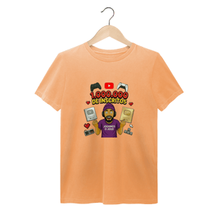 Nome do produto  T-Shirt Estonada Comemorativa 1 Milhão de Inscritos