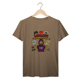 Nome do produto T-Shirt Prime Comemorativa 1 Milhão de Inscritos