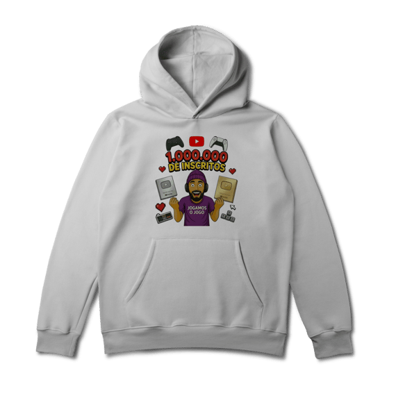 Moletom Camguru Comemorativo 1 Milhão de Inscritos