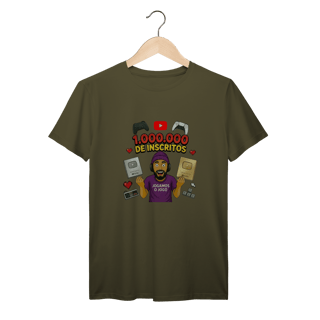 Nome do produto T-Shirt Prime Comemorativa 1 Milhão de Inscritos
