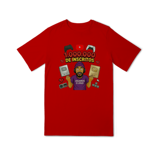 Nome do produto Camisa Infantil (10 a 14) Comemorativa 1 Milhão de Inscritos