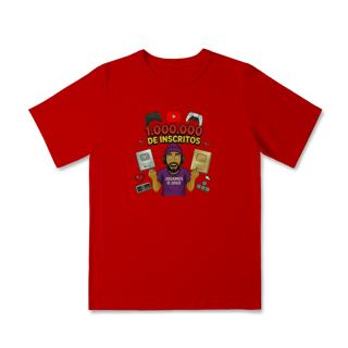 Nome do produto Camisa Infantil (2 a 8) Comemorativa 1 Milhão de Inscritos
