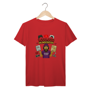 Nome do produto T-Shirt Prime Comemorativa 1 Milhão de Inscritos