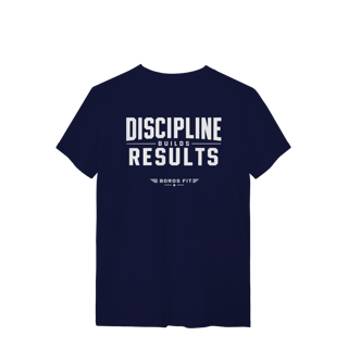 Nome do produto Camiseta Masculina Discipline Builds Results