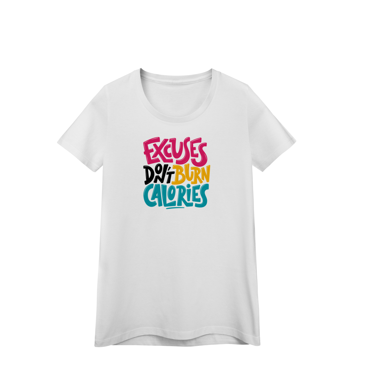 Nome do produto: Camiseta Feminina Don´t Burn Calories