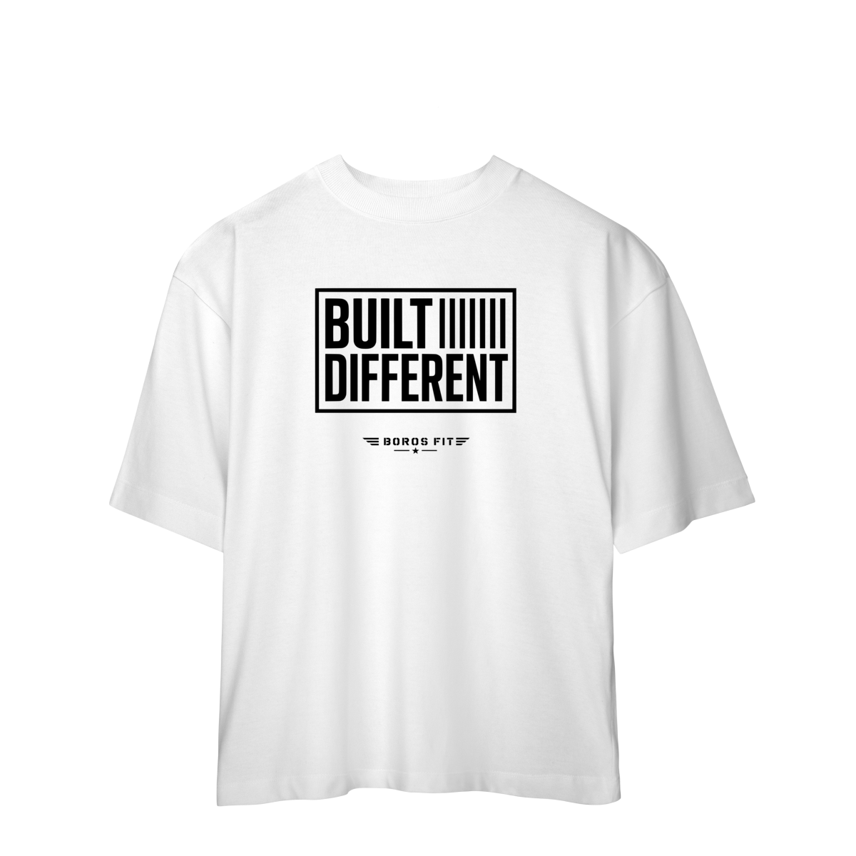 Nome do produto: Camiseta Oversized Built Different