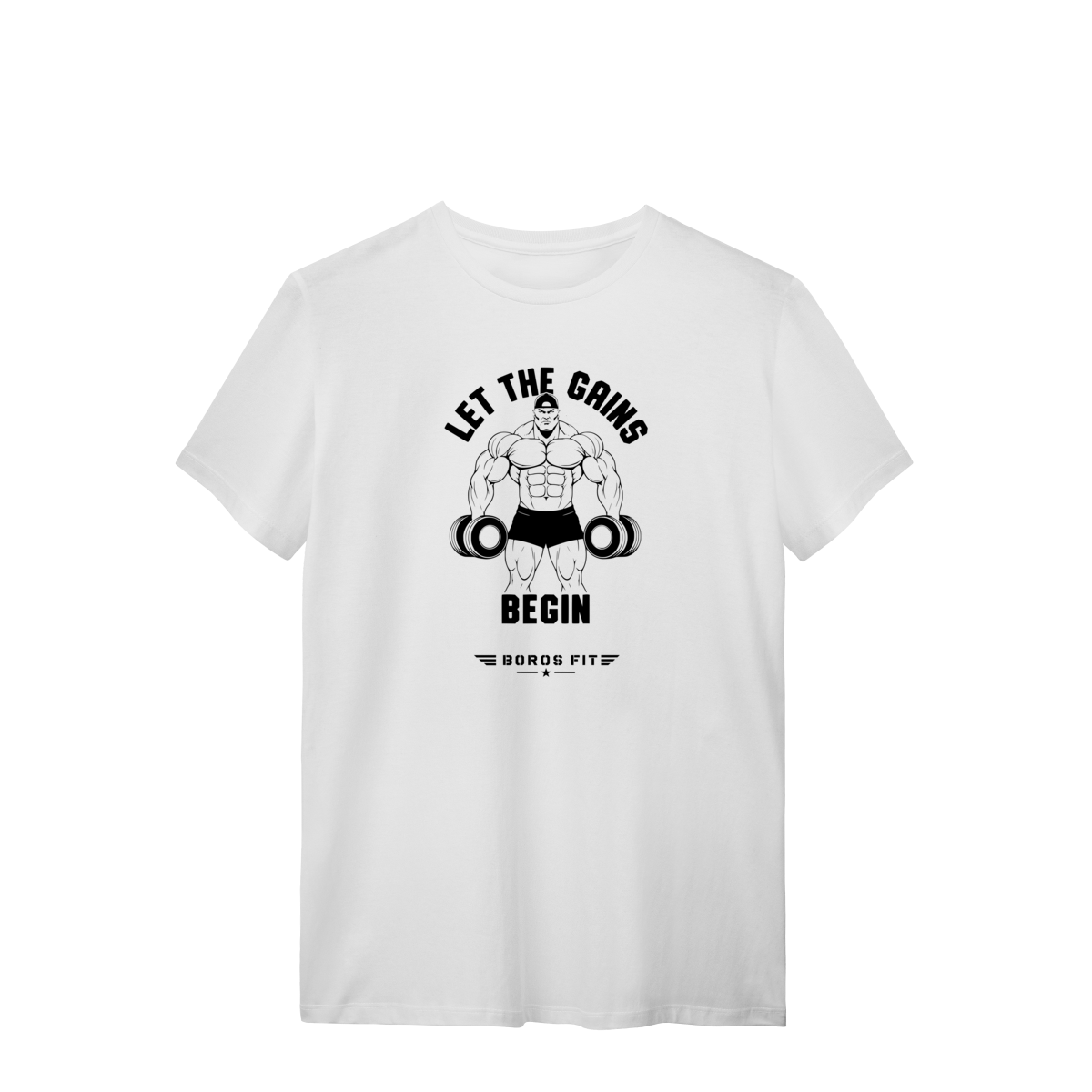 Nome do produto: Camiseta Masculina Let The Gains